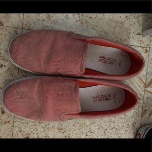Lacoste slip on sneakers